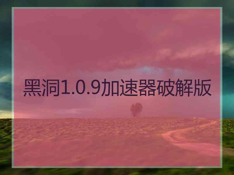 黑洞1.0.9加速器破解版