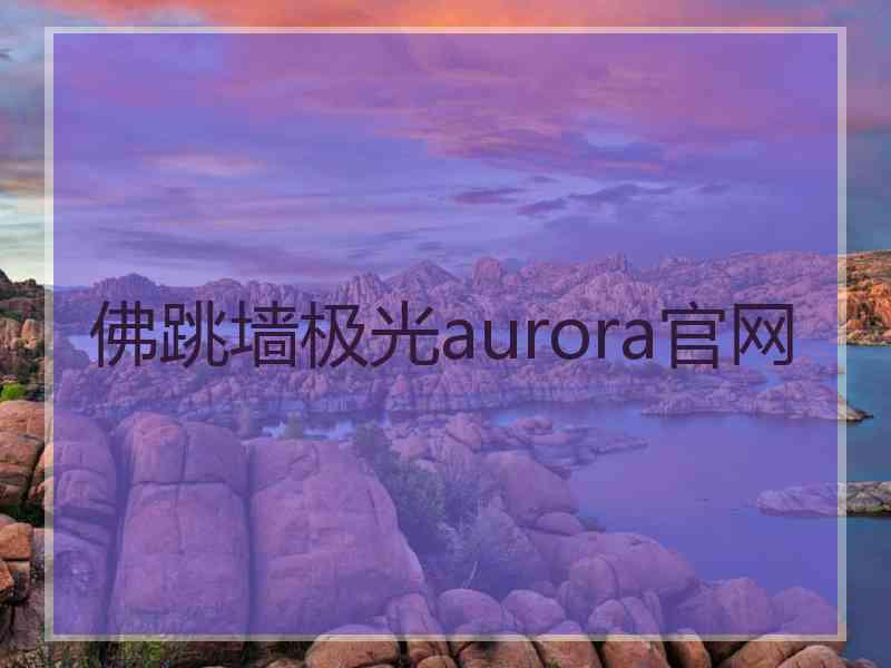 佛跳墙极光aurora官网