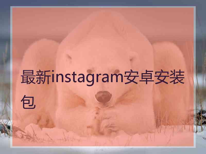 最新instagram安卓安装包