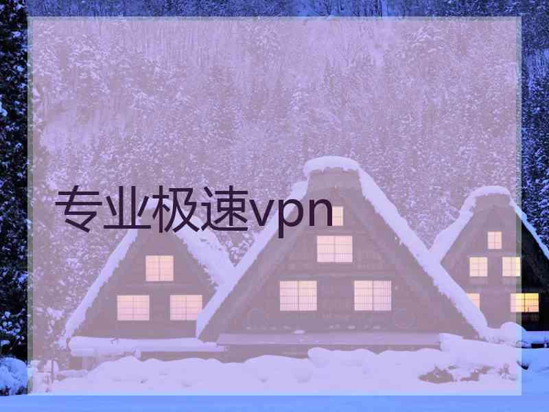 专业极速vpn