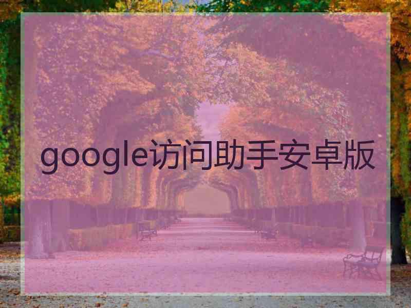 google访问助手安卓版