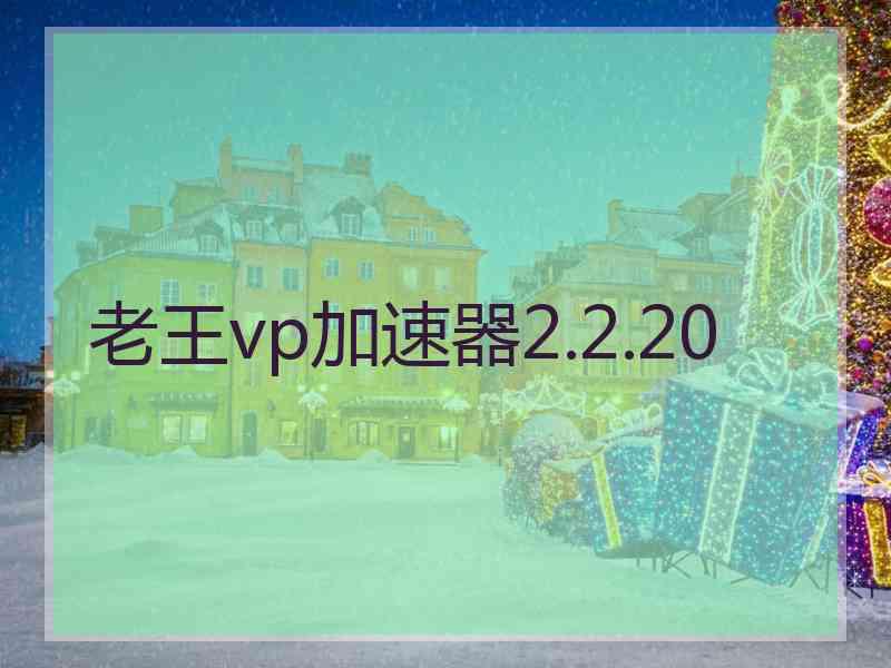 老王vp加速器2.2.20